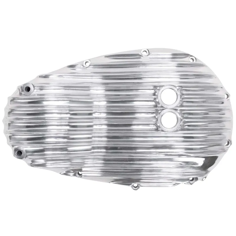 Triumph Unit 650/750 Finned Primary Cover - Polished - Replaces OEM 71-3555 Hassle-Free Returns