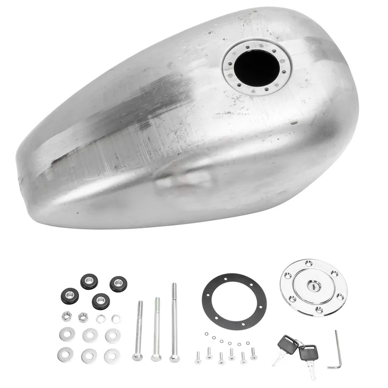 Gas Tank with Aero-Style Gas Cap - 1995-03 Harley-Davidson Sportster - 3.3 Gallon Latest