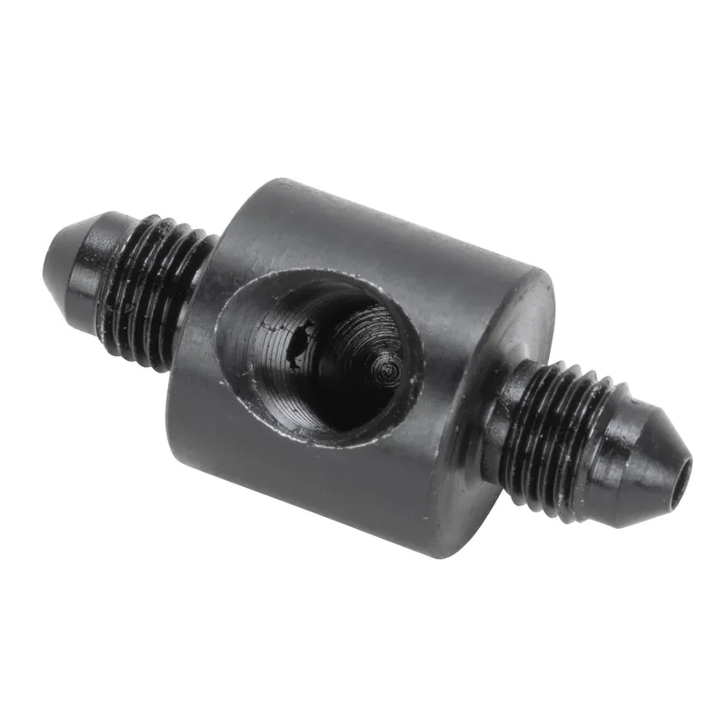 Certified 1/8 inch NPT Universal Rear Brake Tee - No Mount - Ebony