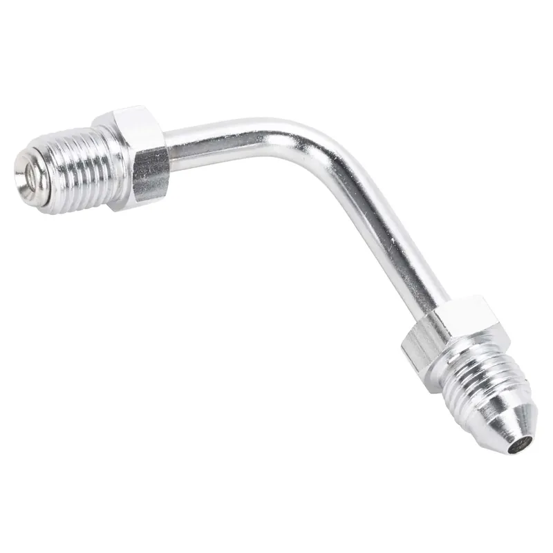 Genuine Short 90 Degree Tube Adapter - Chrome