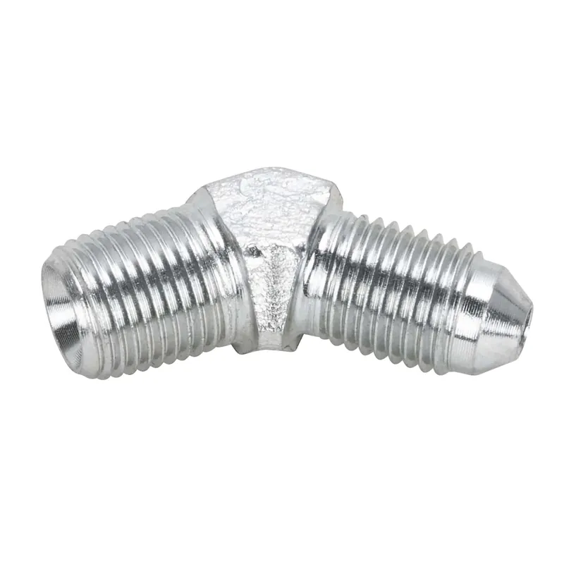 Clearance 45 Degree -3 to 1/8 inch NPT Fitting - Chrome
