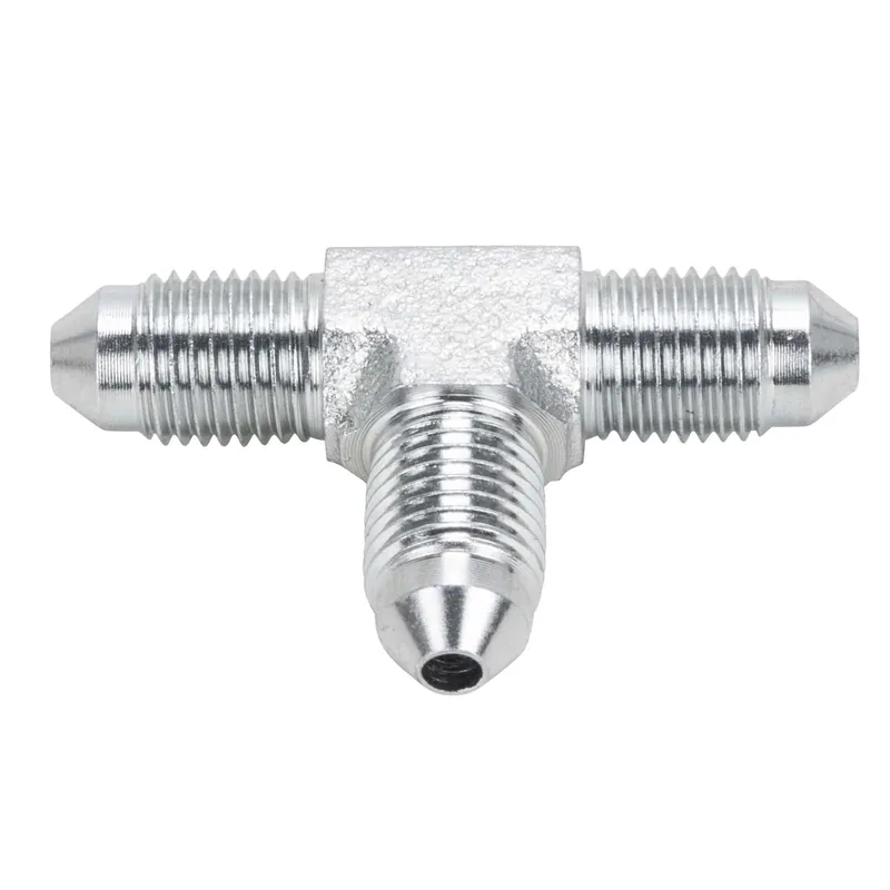 Final Sale Universal Brake Tee Fitting -3 - Chrome