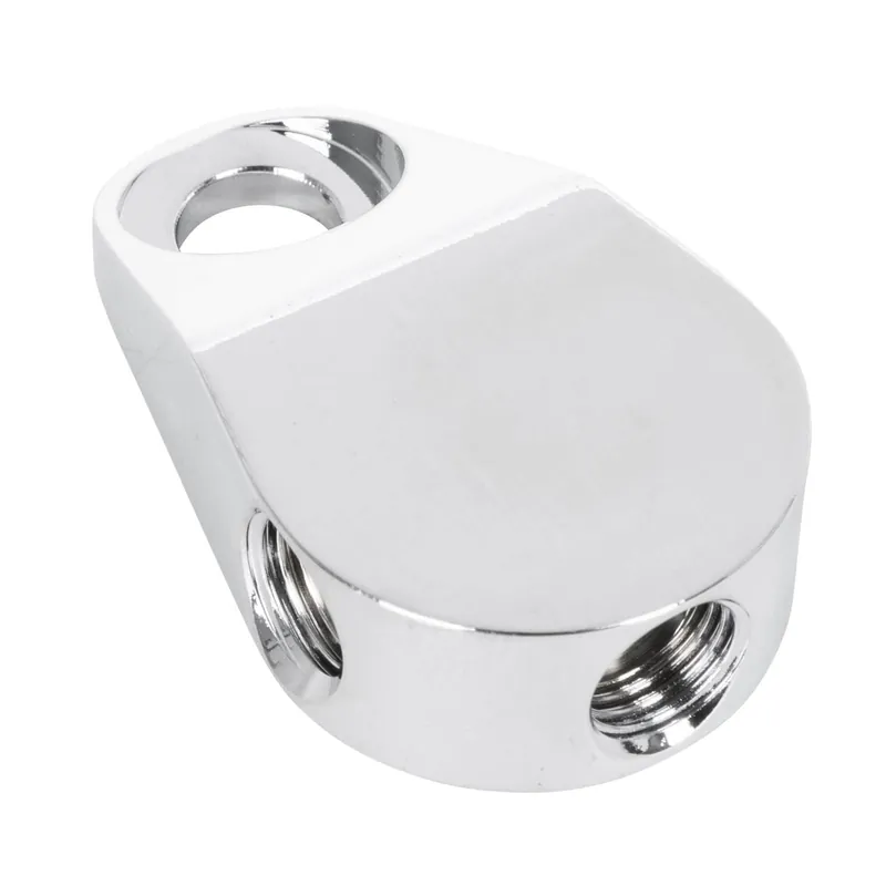 Today Only 3/8-24 inch I.F. Universal Front Brake Tee - Chrome