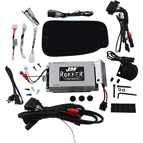 J&M Rokker XXR 400W Bluetooth Controlled Amplifier Kit Don’t Miss Out