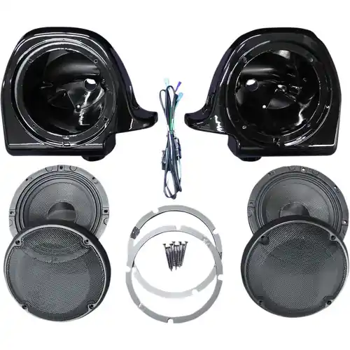 Save Now J&M Rokker XXR Rear/Lower Fairing Speaker Kit