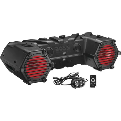 While Supplies Last Boss Audio Bluetooth Sound System RGB Speaker Tube With Storage