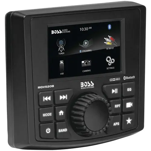 Hot Deal Boss Audio Gauge Style Bluetooth Multimedia Receiver
