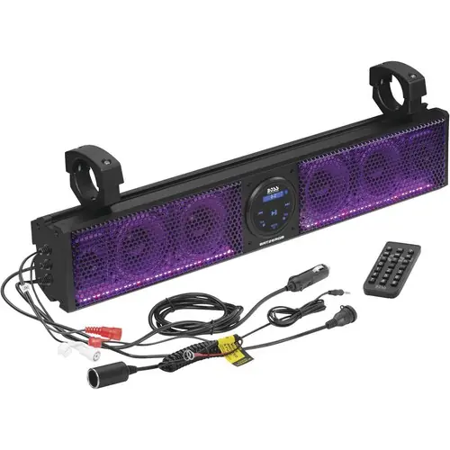 Fresh Stock Boss Audio Plug-N-Play Series RGB Soundbar