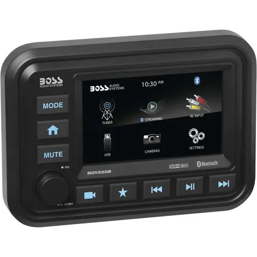 Boss Audio Touchscreen Bluetooth Multimedia Receiver Direct From Manufacturer