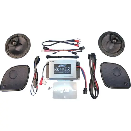 Authentic J&M 2-Channel Amplifier & Speaker Kit