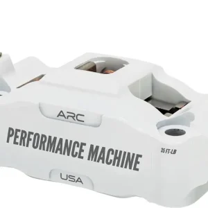 Low Price Performance Machine (Pm) - 17010817 - Radial Mount Caliper - Front Left - White