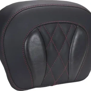 Next Day Delivery Mustang - 08220641 - Chopped Tour-Pak® Pad - Dark Cherry Stitching - FLH/FLT '23-'25