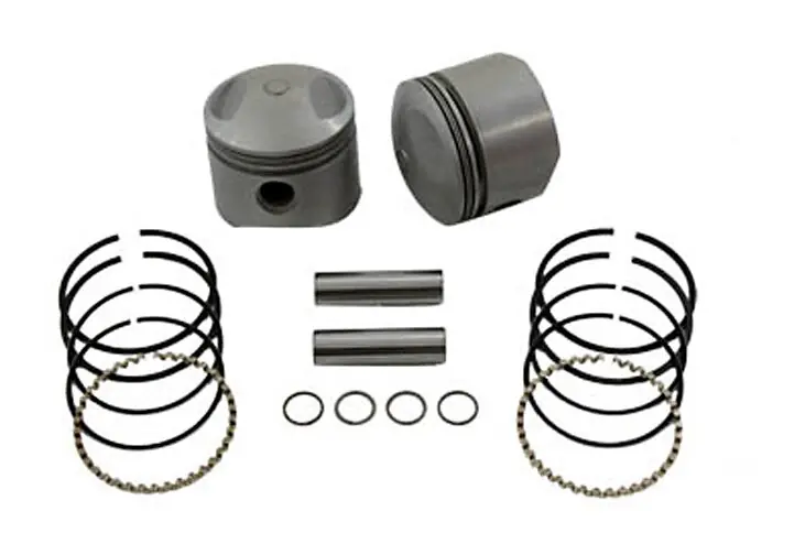 V-Twin Mfg. Standard Compression Piston Kit For Harley Shovelhead 1978-1984 Worldwide Shipping