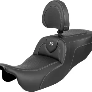 Saddlemen - 08012141 - Roadsofa™ Seat - with Backrest - Carbon Fiber - FLRT/FLTRT '15-'25 Hot Picks
