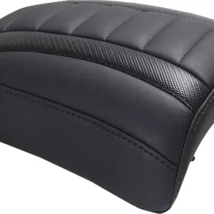 Limited Offer Mustang - 08012114 - Padded Passenger Seat Cowl - Deluxe - Black Stitch - FLT/FLH '23-'25