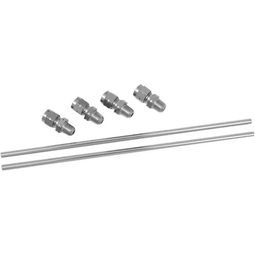 Drag Specialties Rocker Box Overhead Oil Lines with Fittings Order Now