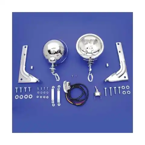 V-Twin Mfg. Police Pursuit Lamp Kit For Harley FL 1948-1967 Hot Picks