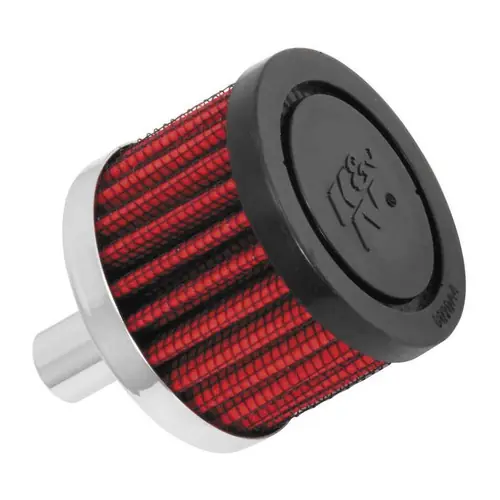 K&N Crankcase Vent Filter with Rubber Top Money Back Guarantee