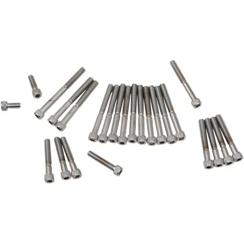 Drag Specialties Cam Primary & Sprocket Cover Bolt Kit Reduced Price