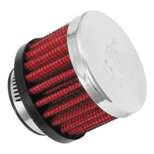 Order Now K&N Crankcase Vent Filter with Chrome Top