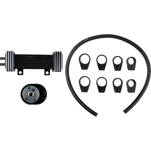 Jagg Deluxe Frame-Mount 6-Row Oil Cooler System Free Delivery