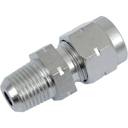 Drag Specialties Chrome Rocker Box Oil Line Fitting Top Pick