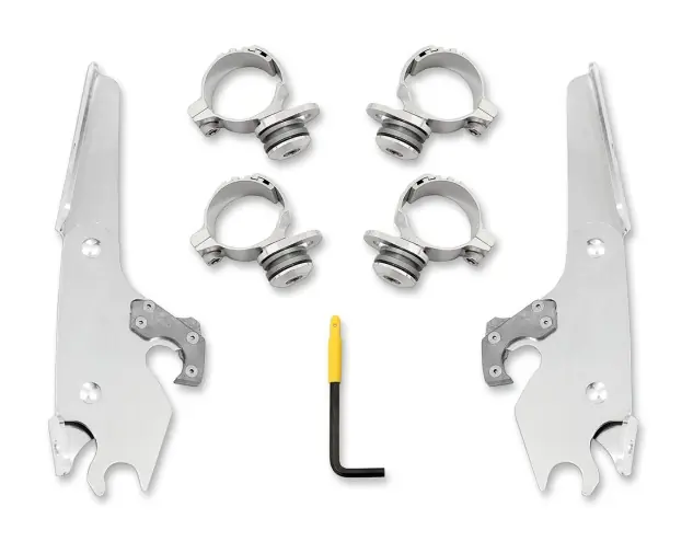 Memphis Shades Batwing Fairing Trigger-Lock Mount Kit Indian Scout 2015-2026 Secure Checkout
