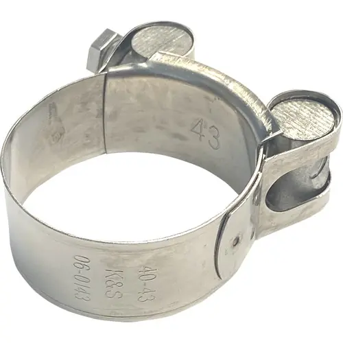 K&S Exhaust Clamp Clearance