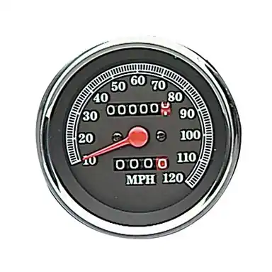 Fan Favorite J&P Cycles Stock Replacement Speedometer For Harley Sportster 883 1986-1991