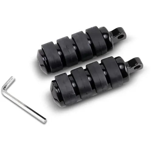 Drag Specialties Soft-Ride Small Diameter Footpegs Certified