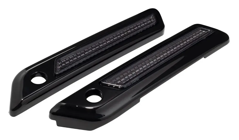 Brand New HogWorkz LED Saddlebag Latch Coverz For Harley Touring 2014-2025