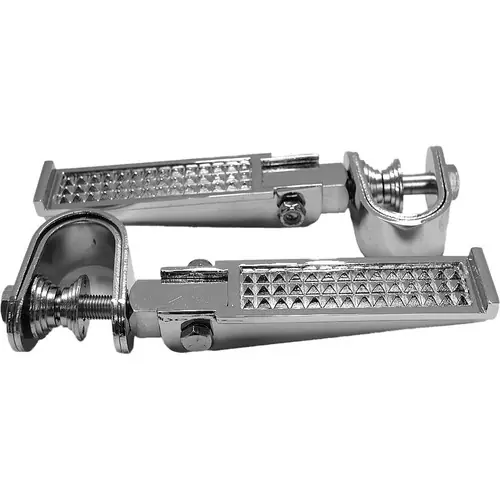 Emgo U-Clamp Mount Footpegs Free Delivery