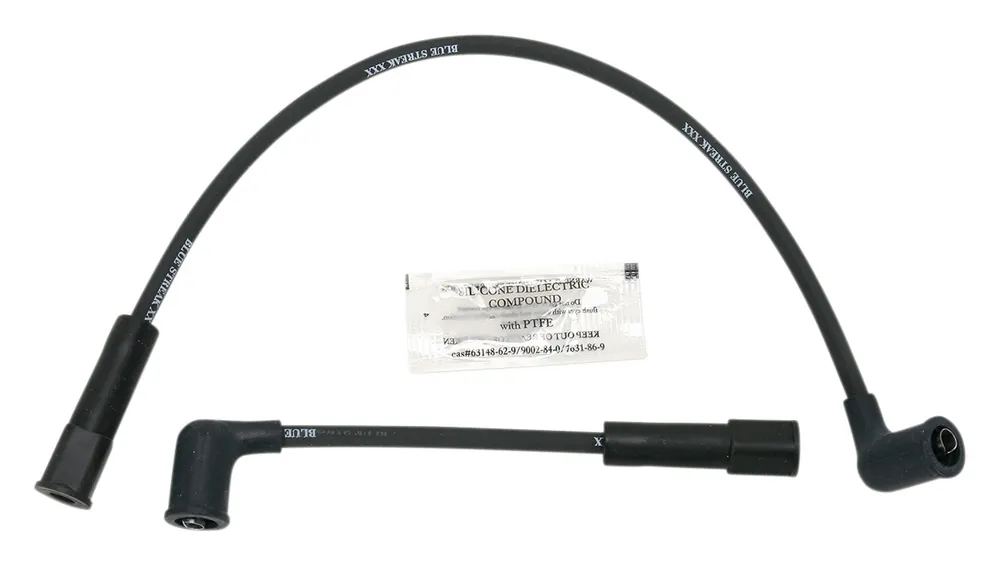 Blue Streak XXX 8 mm Spark Plug Wire Set For Harley 1985-1996 Low Price