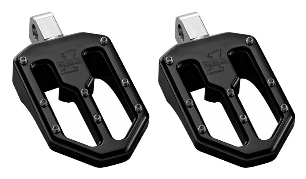 Original Pro-One Moto V1 Billet Foot Pegs For Harley