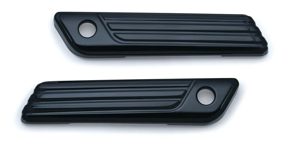Original Kuryakyn Tri-Line Saddlebag Hinge Covers For Harley Touring 2014-2025