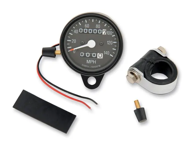Hot Picks Drag Specialties Mini Speedometer