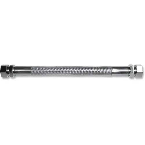 Affordable Drag Specialties Stainless Braided Fuel Tank Crossover Line