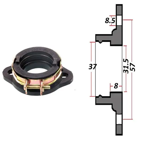 Mikuni Carburetor Flange Adapter Final Sale