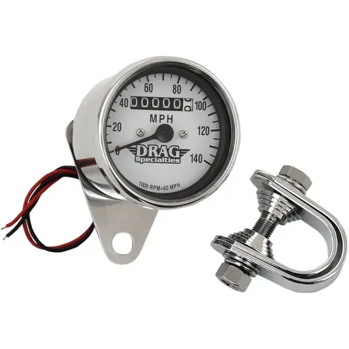 Drag Specialties Mini Mechanical Speedometer Budget