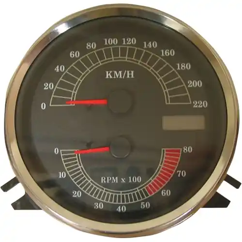 Drag Specialties Electronic Speedo/Tachometer Professional Grade