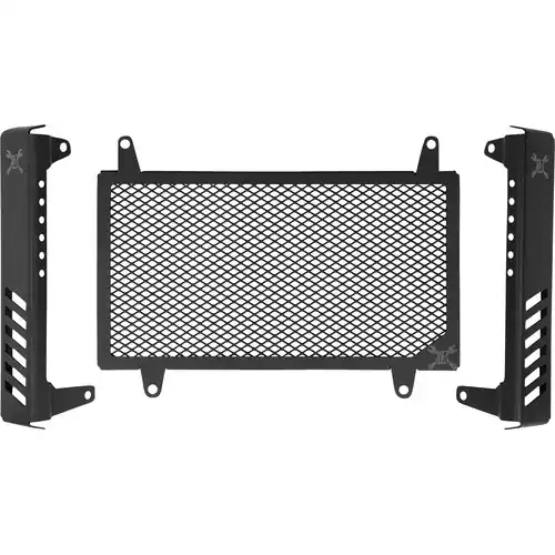 Burly Slash Cut Radiator Guard In Demand