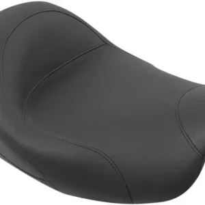 Affordable Mustang - Solo Seat No Studs fits '08-'21 FLHT/​FLTR/​FLHR/​FLHX Models