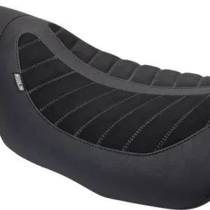 Mustang - Black Kodlin Solo Seat fits '08-'21 FLHT/​FLHR/​FLTR/​FLHX Models Editor’s Pick