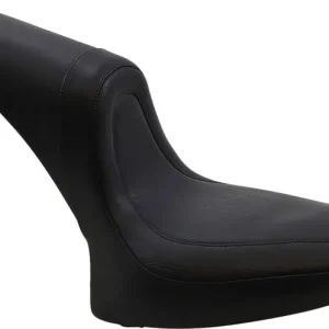 Holiday Sale Mustang - Black Stitched Fastback™ Seat fits '00-'05 FXST, '00-'07 FLST Models (Except FXSTD/​FLSTN, '07 FLSTF)