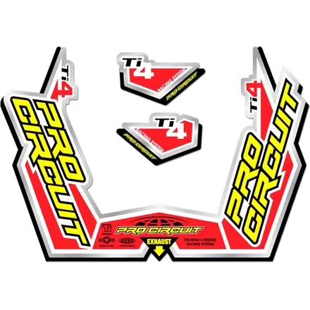 Limited Offer Pro Circuit     TI-4GP Sticker Kit
