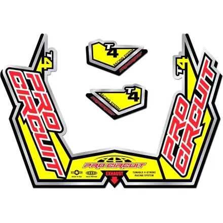 Direct From Manufacturer Pro Circuit     T4-GP Sticker Kit