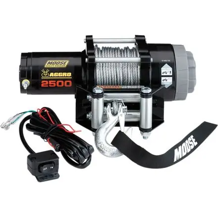 Limited Offer Moose Winch With Wire Rope 2500lb.