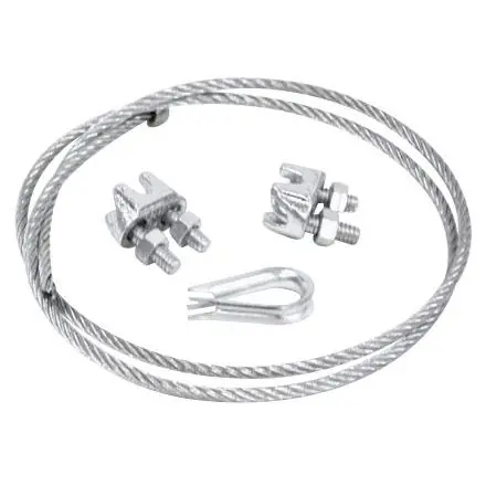 Moose Electric Plow Lift Replacement Wire Rope With Loop Premium