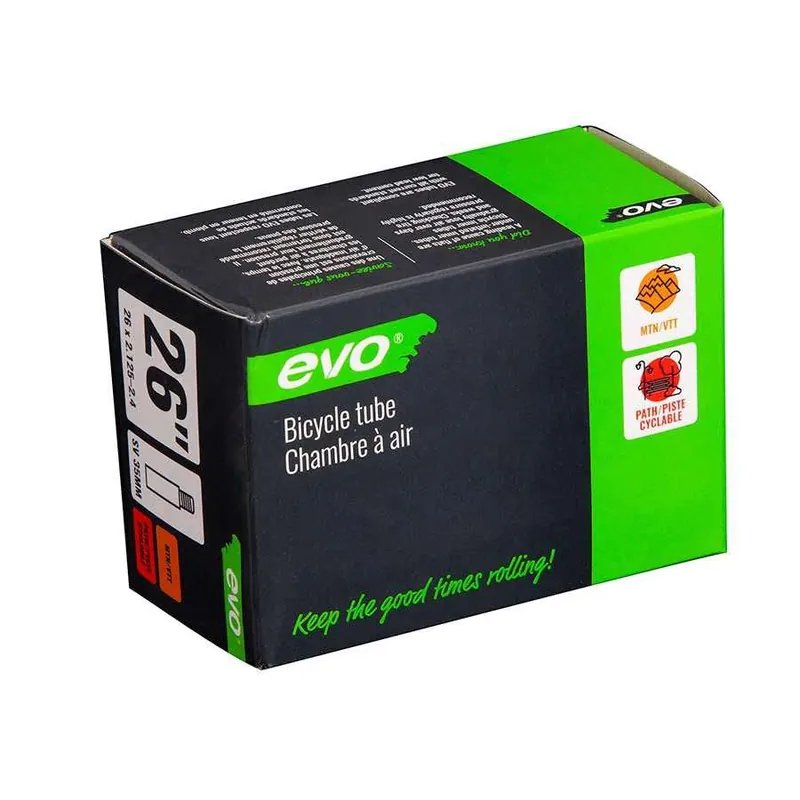 Best Choice Evo Schrader Tube, 26 x 2.125-2.40