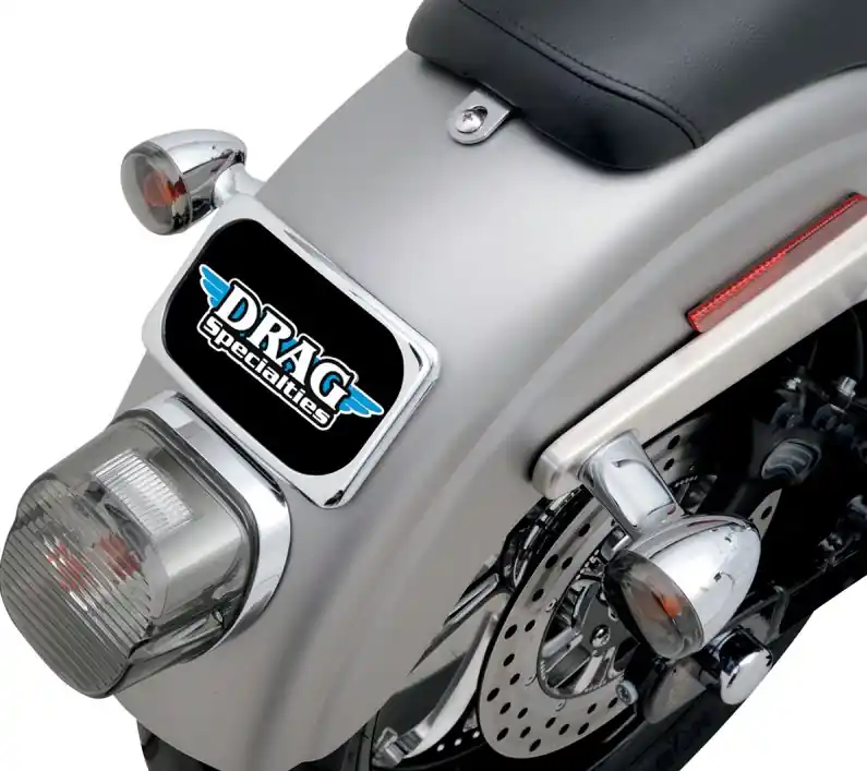Drag Specialties Radius 3-Bolt License Plate Mount Buy Online